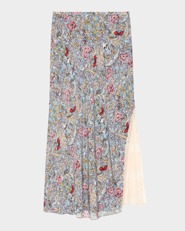 Jayla Soft British Flowers Skirt
